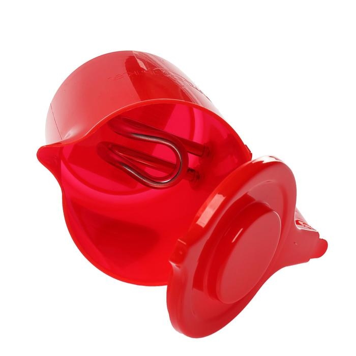 Чайник электрический Чайник электрический "Капелька", пластик, 0.5 л, 600 Вт, красный