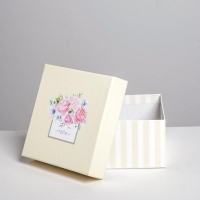 Набор коробок 5 в 1, упаковка подарочная, &laquo;Тебе&raquo;, 14 х 14 х 8 - 22 х 22 х 12 см