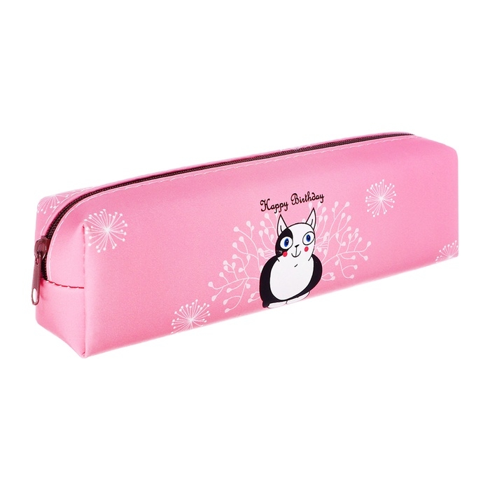 Пенал школьный «Зверьки» на молнии, МИКС Пенал школьный «Зверьки» на молнии, МИКС