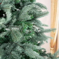 Ёлка "Эксклюзив голубая" 210 см d нижнего яруса 140 см 1327 веток