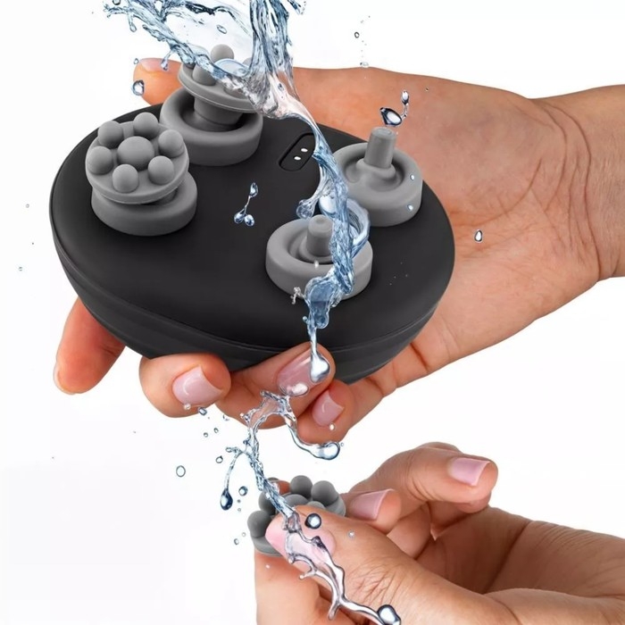 Массажёр для головы Kitfort КТ-2977, электрический, роликовый, 3 Вт, 5 режимов, чёрный Массажёр для головы Kitfort КТ-2977, электрический, роликовый, 3 Вт, 5 режимов, чёрный