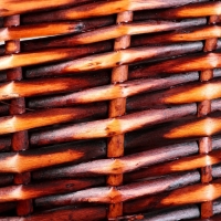 Набор плетеных корзин, 3 шт, 38х30х9/17, 25х20х7/12 см, темный, ива Набор плетеных корзин, 3 шт, 38х30х9/17, 25х20х7/12 см, темный, ива