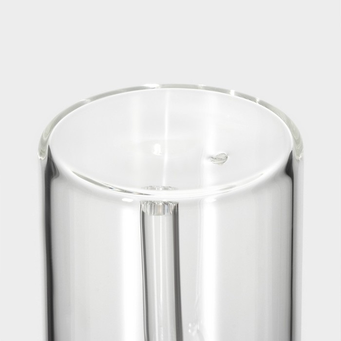 Бокал для шампанского стеклянный &laquo;Колба&raquo;, 60 мл