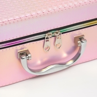 Шкатулка кожзам с зеркалом "Плетение" розовая н-р 3 шт 19,4х12,5х8 22х16х9 11,5х24,5х18,5 см Шкатулка кожзам с зеркалом "Плетение" розовая н-р 3 шт 19,4х12,5х8 22х16х9 11,5х24,5х18,5 см