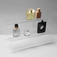 Горка 2 ступеньки 40&times;21&times;20 см, оргстекло 2,5 мм, В ЗАЩИТНОЙ ПЛЁНКЕ