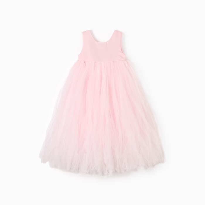 Платье детское нарядное KAFTAN рост 100, пыльно-розовый Платье детское нарядное KAFTAN рост 100, пыльно-розовый