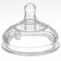 Бутылочка для кормления M&B, ШГ Ø70мм, от 6 мес, 250мл, с ручками, силиконовая колба, цвет зеленый Бутылочка для кормления M&B, ШГ Ø70мм, от 6 мес, 250мл, с ручками, силиконовая колба, цвет зеленый