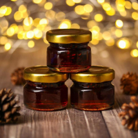 Набор варенья с сосновыми шишками &laquo;Шишки&raquo;: клюква, брусника, имбирь, 90 г (3 шт. х 30 г).