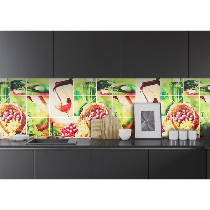 Кухонный фартук ПВХ "Массандра"  3000x600мм