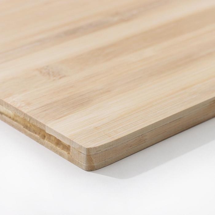 Доска разделочная Доляна &laquo;Зебра&raquo;, 34&times;24&times;1,7 см, бамбук