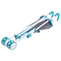 Коляска для кукол &laquo;Прогулка&raquo;, трость, металлический каркас