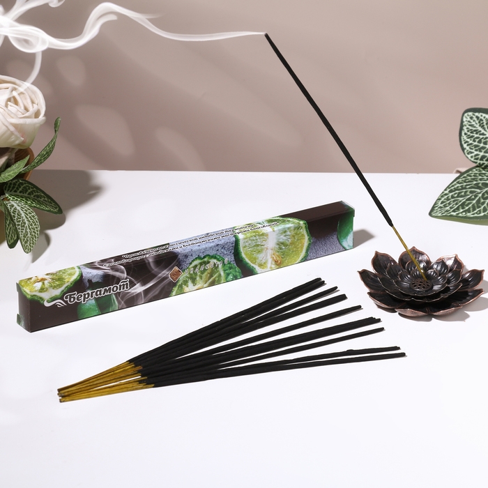 Благовония Благовония "Очарование востока Бергамот", 20 палочек в упаковке