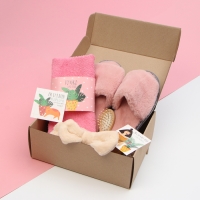 Набор подарочный "Spaсение от усталости" полотенце и аксессуары