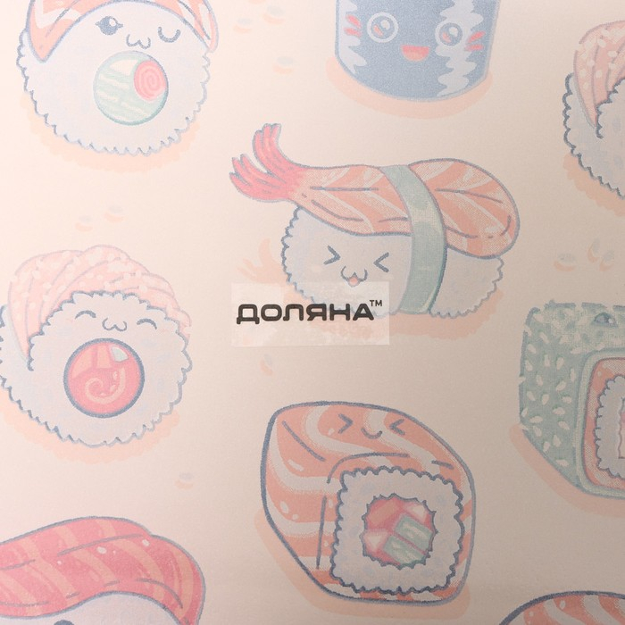 Набор для суши из стекла Доляна &laquo;Сет&raquo;, 3 предмета: соусники 8&times;2 см, 8&times;6 см, подставка 25&times;15&times;2 см