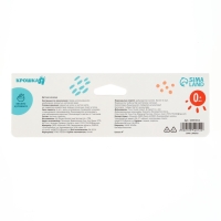 Детская мочалка для купания &laquo;Крабик&raquo;, махра