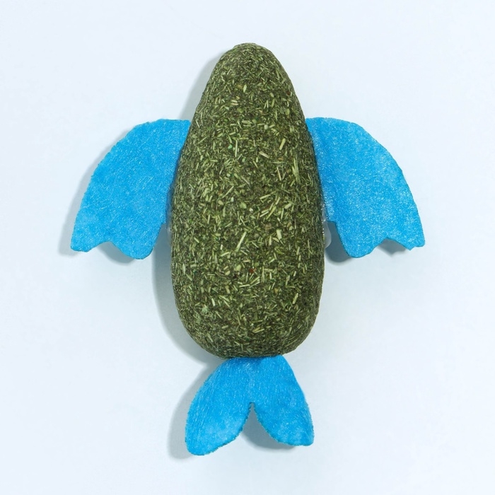 Игрушка для кошек &laquo;Рыба&raquo; из кошачьей мяты, 8 х 2.5 см