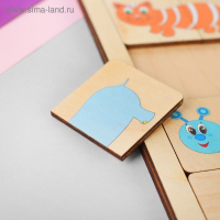 Игра развивающая деревянная &laquo;Весёлые половинки&raquo;