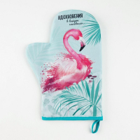 Кухонный набор &laquo;Самой необыкновенной&raquo;, варежка-прихватка 20х28 см, лопатка деревянная