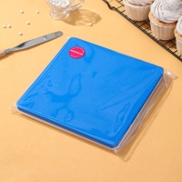 Набор матов для моделирования и сушки цветов из мастики Доляна, 20&times;20&times;3,5 см, 2 шт, цвет белый, синий