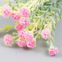 Цветы для декорирования "Гвоздика Шабо" розовый 1 букет=6 головок 17 см