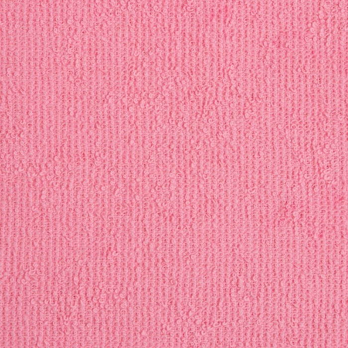 Салфетка махровая универсальная для уборки Экономь и Я, розовый, 100% хлопок, 350 гр/м2
