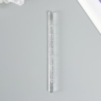 Скалка для творчества акрил "Ноты" 16х1 см Скалка для творчества акрил "Ноты" 16х1 см