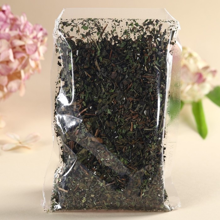 Чай зелёный &laquo;Для тебя с любовью&raquo;, вкус: кокосовая мята, 50 г.