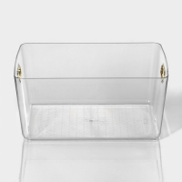 Контейнер для хранения &laquo;Нежность&raquo;, 32&times;22&times;14,3 см, цвет прозрачный