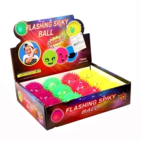 Мяч световой &laquo;Ёжик&raquo;, цвета МИКС