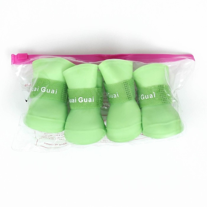 Сапоги резиновые Сапоги резиновые "Вездеход", набор 4 шт., р-р М (подошва 5 Х 4 см), зелёный