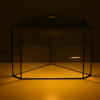 Аквариум "Дельта" угловой с крышкой, 25 литров, 34 х 34 х 31/37,5 см, беленый дуб Аквариум "Дельта" угловой с крышкой, 25 литров, 34 х 34 х 31/37,5 см, беленый дуб