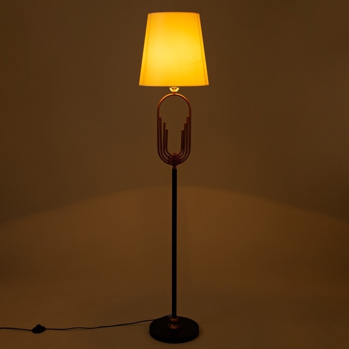 Торшер "Рю" 1х40Вт Е27 черный 36х36х165см