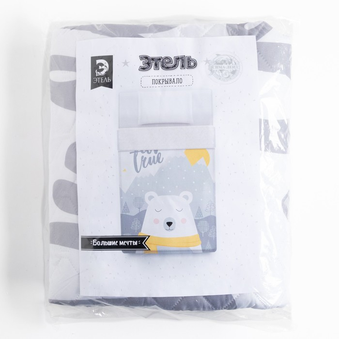 Покрывало детское Этель 2 сп &laquo;Большие мечты&raquo;, 180х220 см, микрофибра