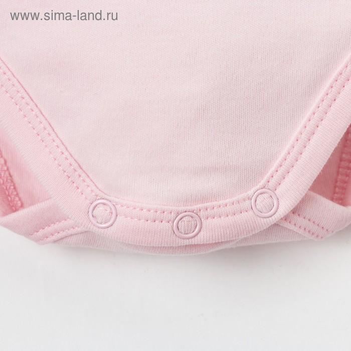 Боди Крошка Я Боди Крошка Я "Lovely girl", розовый, р.26, рост 74-80 см