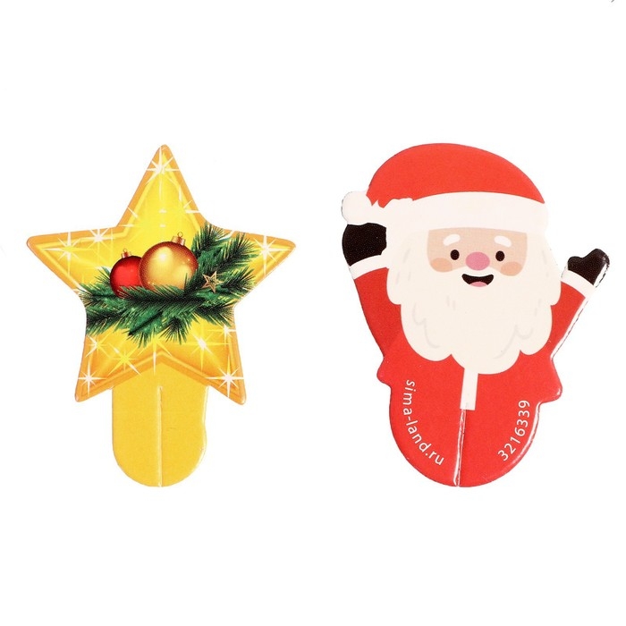 Набор для опытов 2 в 1 &laquo;Новогодние опыты&raquo;, выращивание кристаллов, 2 шт.