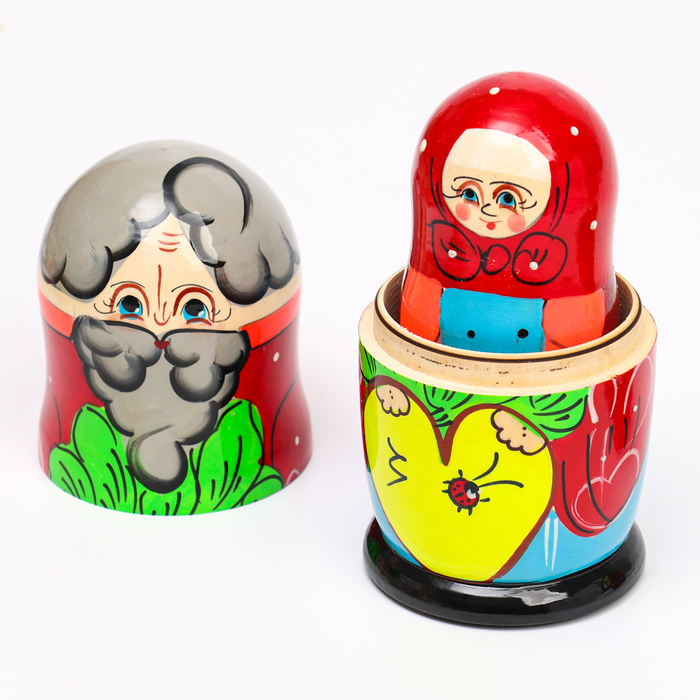 Матрёшка-сказка &laquo;Репка&raquo;, 5 в 1