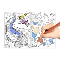 Набор раскрасок &laquo;Весёлые рисунки&raquo;, 8 шт. по 12 стр., А5