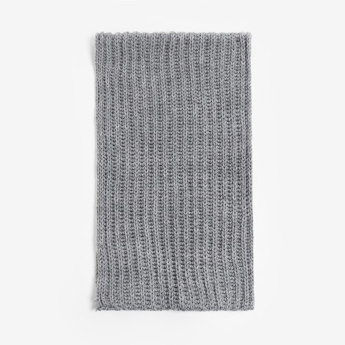 Снуд женский, цвет серый, размер 120x32