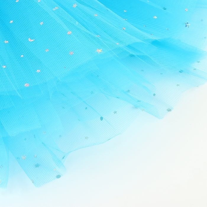 Карнавальный набор Карнавальный набор "Принцесса" 3 предмета: юбка, ободок, жезл, цвет голубой