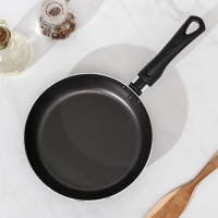 Сковорода Consul, d=20 см, стеклянная крышка, пластиковая ручка, антипригарное покрытие, цвет чёрный Сковорода Consul, d=20 см, стеклянная крышка, пластиковая ручка, антипригарное покрытие, цвет чёрный