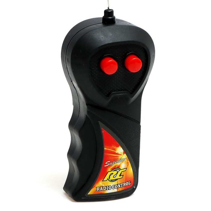 Машина радиоуправляемая &laquo;Полиция&raquo;, работает от батареек, цвет бело-синий