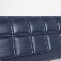 Сумка-клатч на клапане, цвет синий