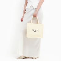 Сумка женская тоут &laquo;Счастливых выходных&raquo;, 26х31х16 см.