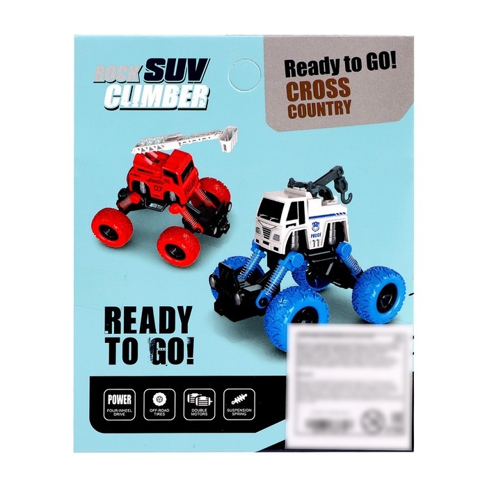 Джип инерционный &laquo;Полиция&raquo;, МИКС