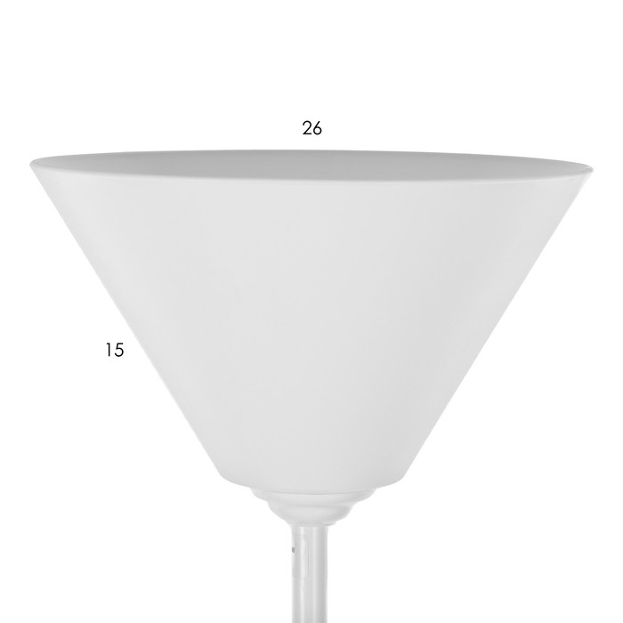 Торшер Торшер "Князь" со столиком 1х15Вт Е27 МОДЕЛЬ: BR 01036 белый