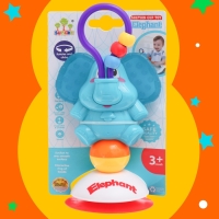 Погремушка на присоске «Слоник» Погремушка на присоске «Слоник»