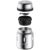 Термос для еды Jerrycan 470, вакуумный, стальной матовый Термос для еды Jerrycan 470, вакуумный, стальной матовый