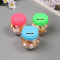 Клейкая лента пластик в банке "Перл. Белый и оранж" н-р 40 шт 1,2 см, дл.0,9 м 7х7х9 см Клейкая лента пластик в банке "Перл. Белый и оранж" н-р 40 шт 1,2 см, дл.0,9 м 7х7х9 см