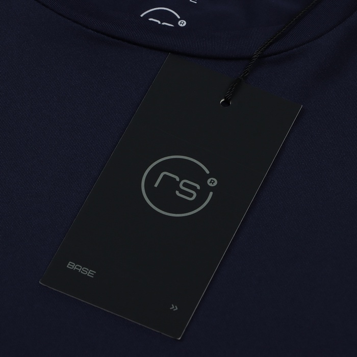 Рашгард мужской с дл. рукавом, базовый, размер M (48), цвет синий