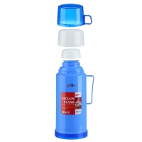 Термос 1 л, со стеклянной колбой, сохраняет тепло 8 ч, 13 х 28 см, голубой Термос 1 л, со стеклянной колбой, сохраняет тепло 8 ч, 13 х 28 см, голубой